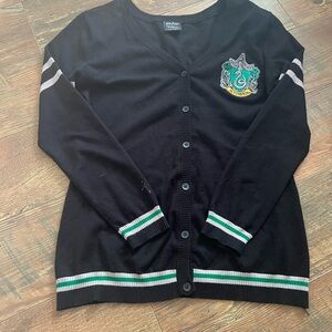 Black Crest Cardigan by Harry Potter